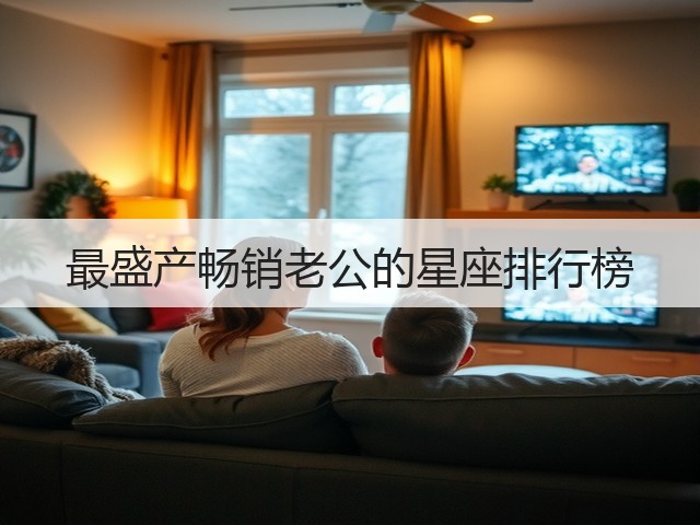 最盛产畅销老公的星座排行榜(图1) 最盛产畅销老公的星座排行榜(图1)
