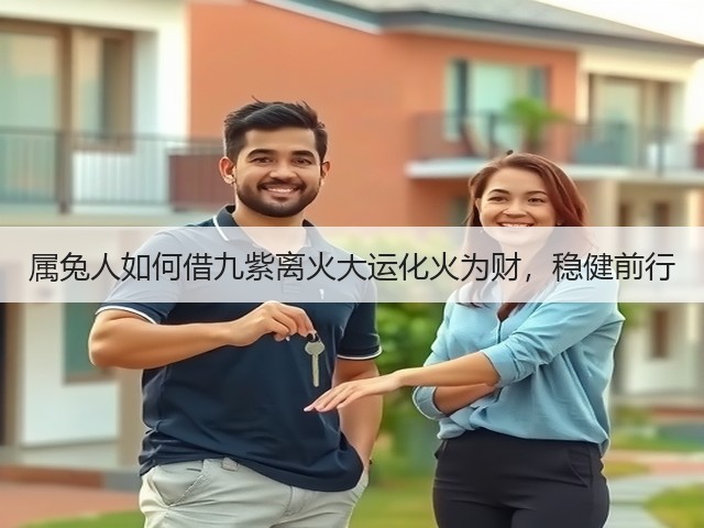 属兔人如何借九紫离火大运化火为财，稳健前行(图1)