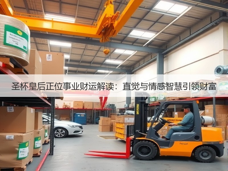 圣杯皇后正位事业财运解读：直觉与情感智慧引领财富