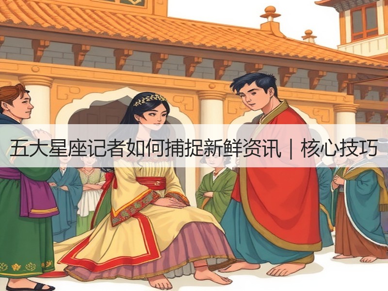 五大星座记者如何捕捉新鲜资讯｜核心技巧