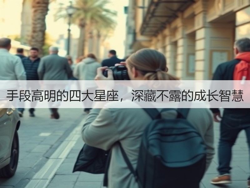 手段高明的四大星座，深藏不露的成长智慧