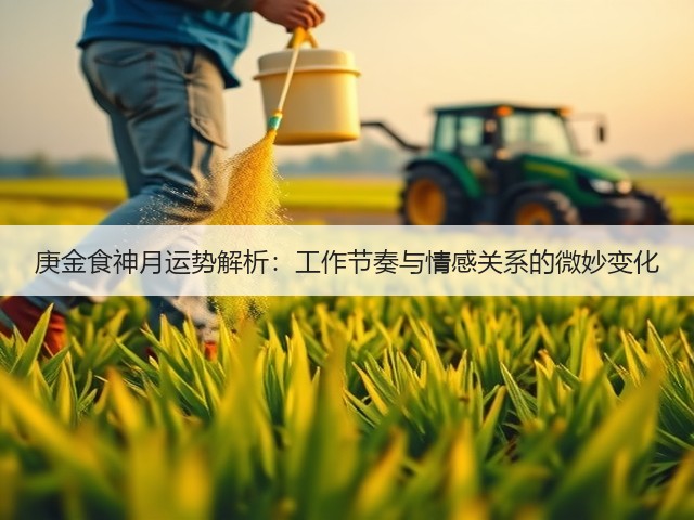 庚金食神月运势解析：工作节奏与情感关系的微妙变化(图2)