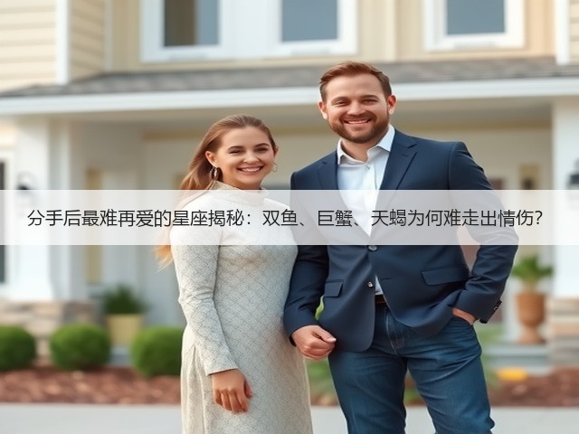 分手后最难再爱的星座揭秘：双鱼、巨蟹、天蝎为何难走出情伤？(图3)