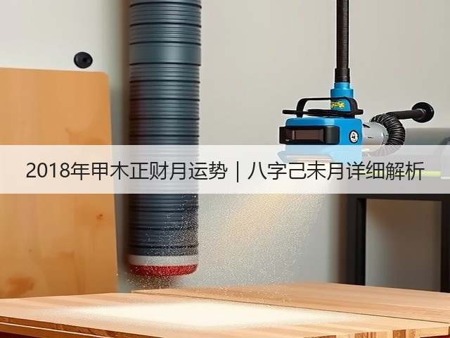 2018年甲木正财月运势|八字己未月详细解析(图3) 2018年甲木正财月运势|八字己未月详细解析(图3)