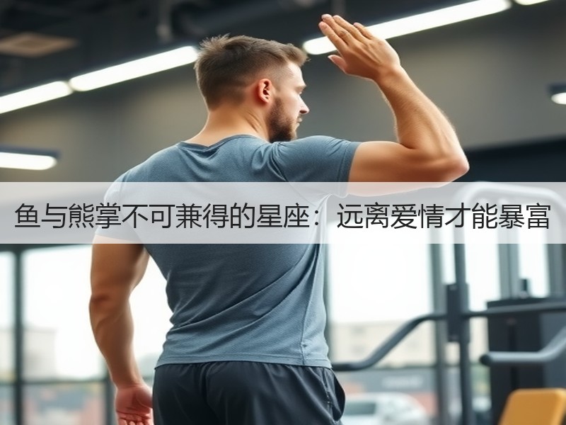 鱼与熊掌不可兼得的星座：远离爱情才能暴富