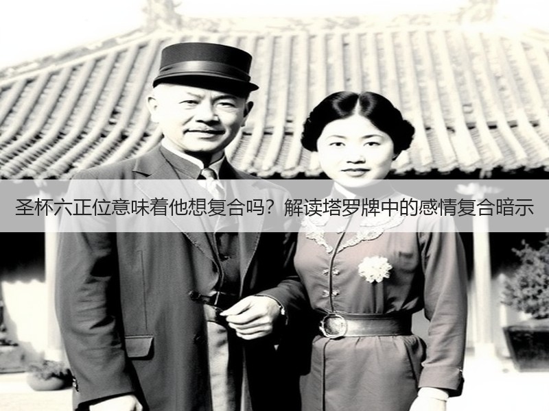 圣杯六正位意味着他想复合吗？解读塔罗牌中的感情复合暗示