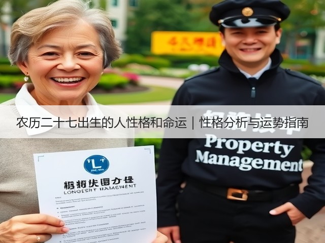 农历二十七出生的人性格和命运|性格分析与运势指南(图3) 农历二十七出生的人性格和命运|性格分析与运势指南(图3)