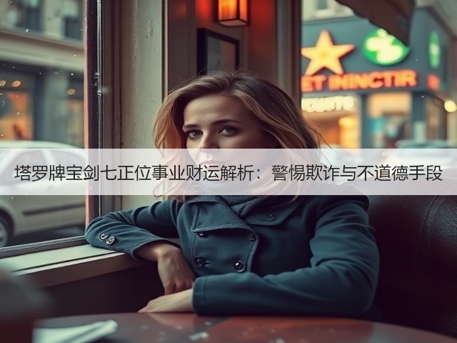 塔罗牌宝剑七正位事业财运解析:警惕欺诈与不道德手段(图2) 塔罗牌宝剑七正位事业财运解析:警惕欺诈与不道德手段(图2)