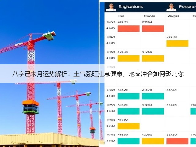 八字己未月运势解析：土气强旺注意健康，地支冲合如何影响你(图1)