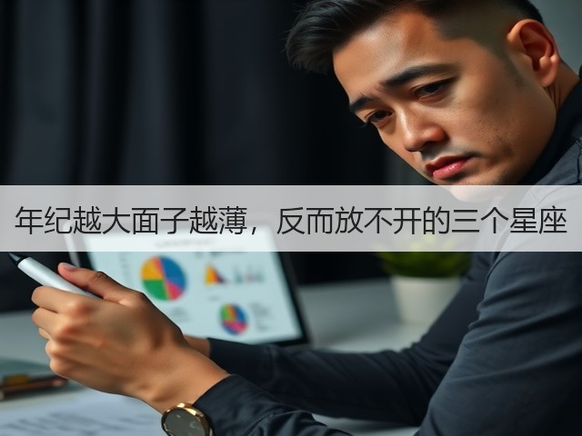 年纪越大面子越薄,反而放不开的三个星座(图3) 年纪越大面子越薄,反而放不开的三个星座(图3)