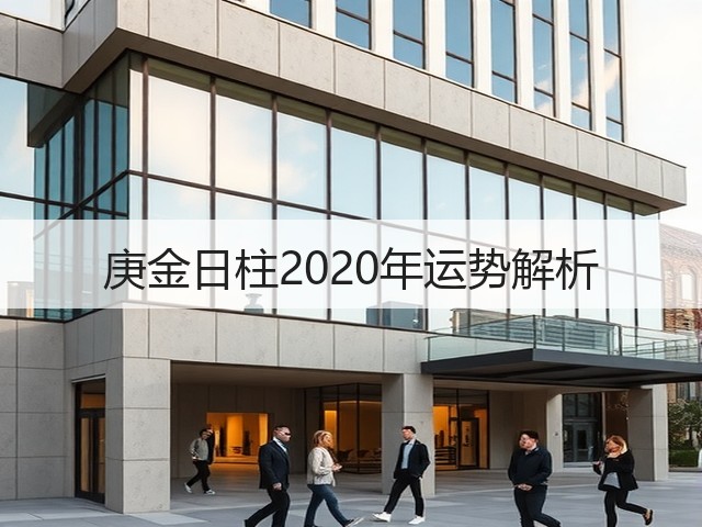 庚金日柱2020年运势解析(图2)