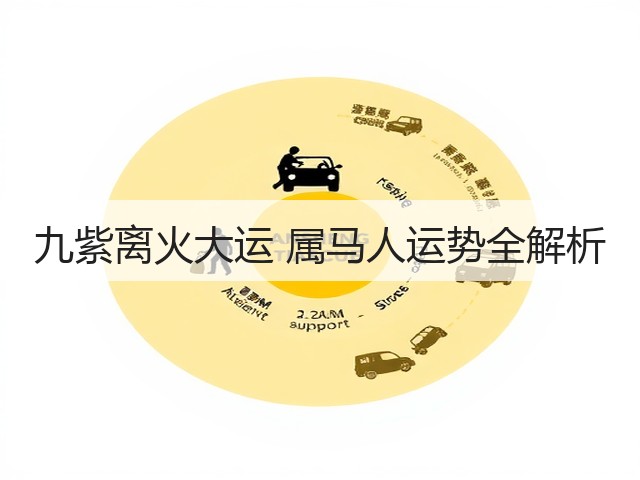 九紫离火大运 属马人运势全解析(图3) 九紫离火大运 属马人运势全解析(图3)