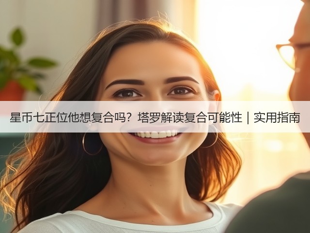 星币七正位他想复合吗？塔罗解读复合可能性｜实用指南(图3)