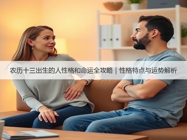 农历十三出生的人性格和命运全攻略｜性格特点与运势解析(图2)