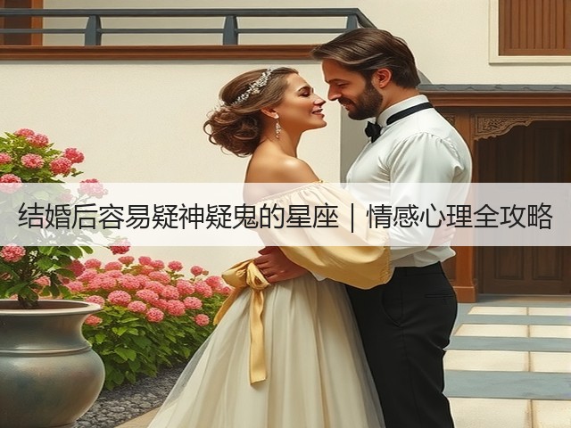 结婚后容易疑神疑鬼的星座｜情感心理全攻略(图3)