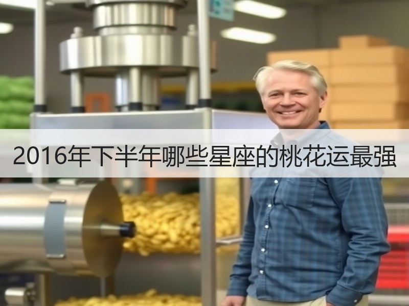 2016年下半年哪些星座的桃花运最强