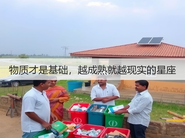 物质才是基础，越成熟就越现实的星座(图3)