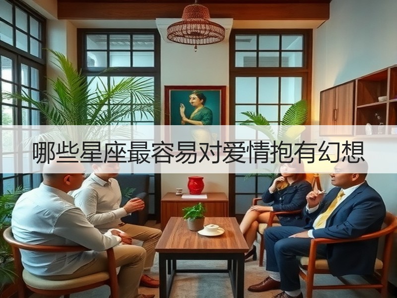 哪些星座最容易对爱情抱有幻想