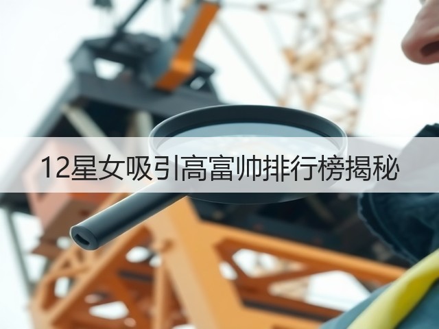 12星女吸引高富帅排行榜揭秘(图1) 12星女吸引高富帅排行榜揭秘(图1)