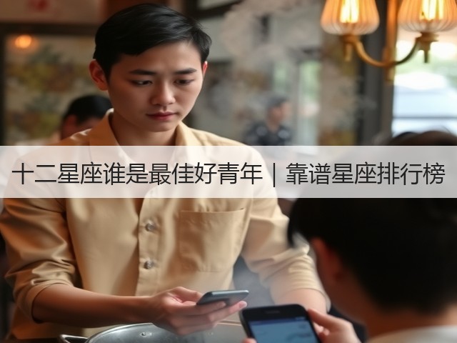 十二星座谁是最佳好青年｜靠谱星座排行榜(图1)