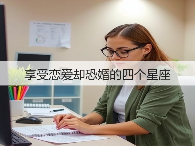 享受恋爱却恐婚的四个星座(图3) 享受恋爱却恐婚的四个星座(图3)