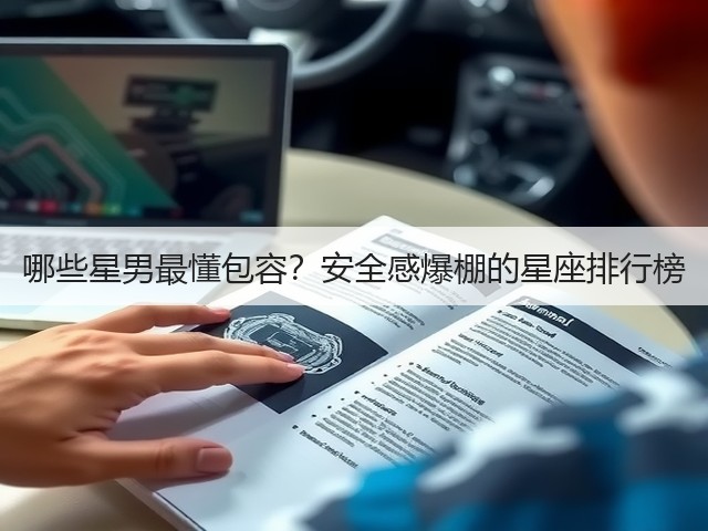 哪些星男最懂包容?安全感爆棚的星座排行榜(图3) 哪些星男最懂包容?安全感爆棚的星座排行榜(图3)
