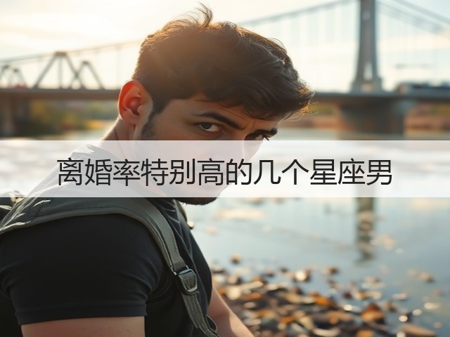 离婚率特别高的几个星座男(图3) 离婚率特别高的几个星座男(图3)