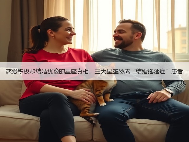 恋爱积极却结婚犹豫的星座真相，三大星座恐成“结婚拖延症”患者(图3)