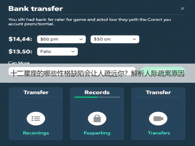 十二星座的哪些性格缺陷会让人疏远你?解析人际疏离原因(图2) 十二星座的哪些性格缺陷会让人疏远你?解析人际疏离原因(图2)