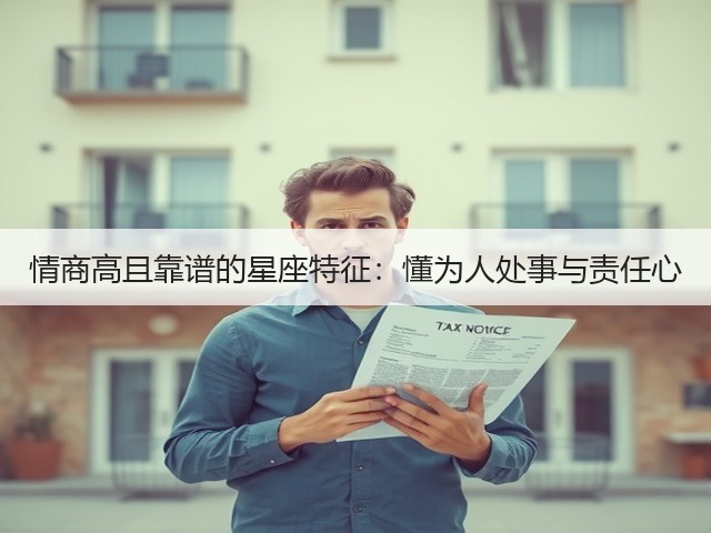 情商高且靠谱的星座特征：懂为人处事与责任心(图3)