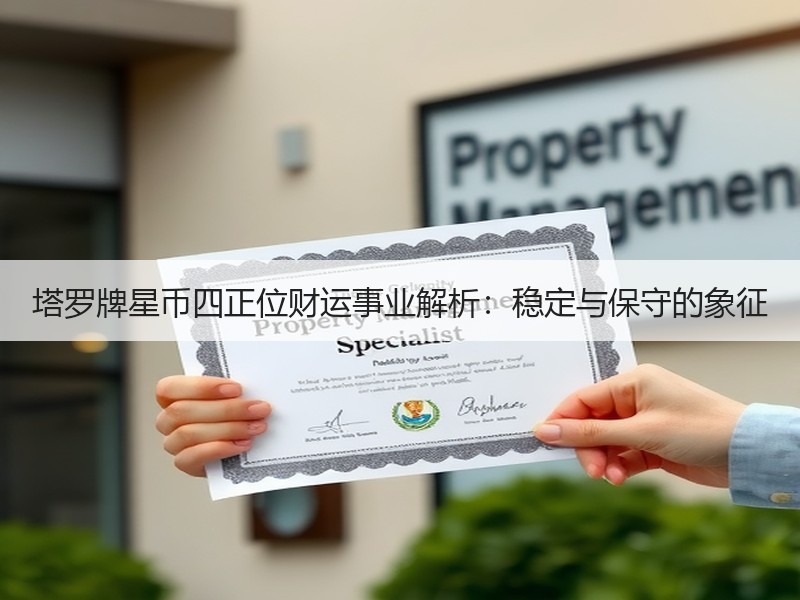 塔罗牌星币四正位财运事业解析：稳定与保守的象征