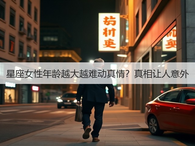 星座女性年龄越大越难动真情？真相让人意外(图2)