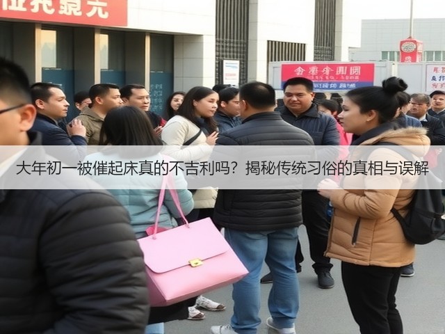 大年初一被催起床真的不吉利吗？揭秘传统习俗的真相与误解(图3)