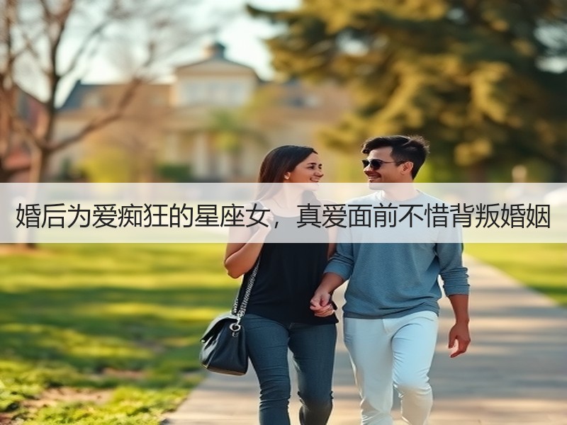 婚后为爱痴狂的星座女，真爱面前不惜背叛婚姻