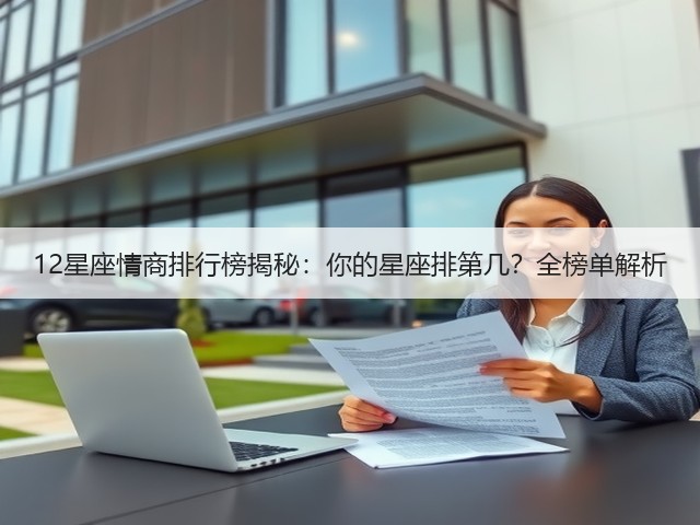 12星座情商排行榜揭秘：你的星座排第几？全榜单解析(图1)