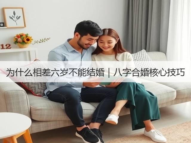为什么相差六岁不能结婚｜八字合婚核心技巧(图1)