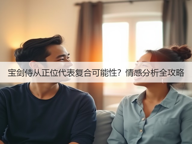 宝剑侍从正位代表复合可能性？情感分析全攻略(图1)