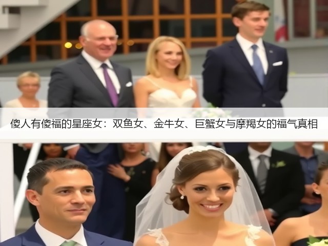 傻人有傻福的星座女:双鱼女、金牛女、巨蟹女与摩羯女的福气真相(图1) 傻人有傻福的星座女:双鱼女、金牛女、巨蟹女与摩羯女的福气真相(图1)