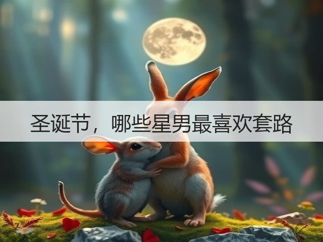 圣诞节，哪些星男最喜欢套路(图1)