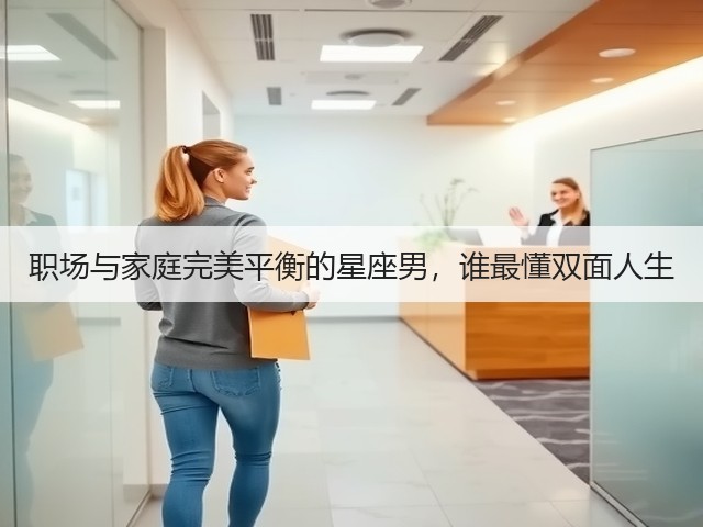 职场与家庭完美平衡的星座男,谁最懂双面人生(图2) 职场与家庭完美平衡的星座男,谁最懂双面人生(图2)