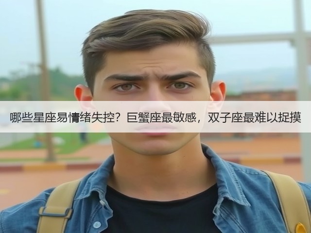 哪些星座易情绪失控?巨蟹座最敏感,双子座最难以捉摸(图2) 哪些星座易情绪失控?巨蟹座最敏感,双子座最难以捉摸(图2)