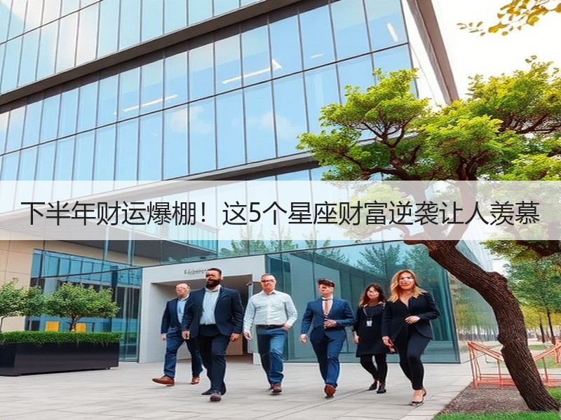 下半年财运爆棚！这5个星座财富逆袭让人羡慕