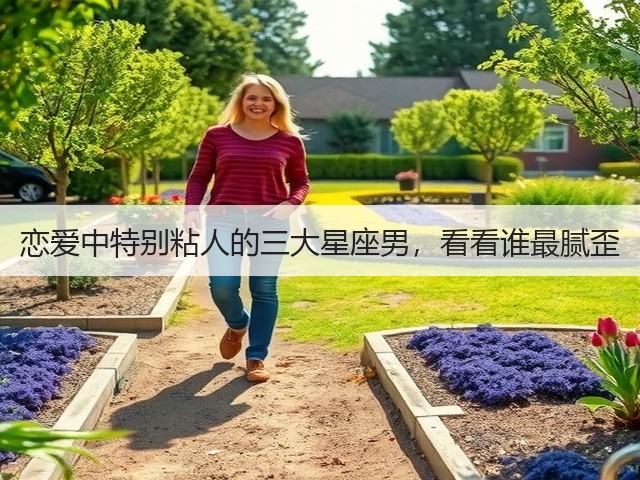恋爱中特别粘人的三大星座男，看看谁最腻歪(图1)