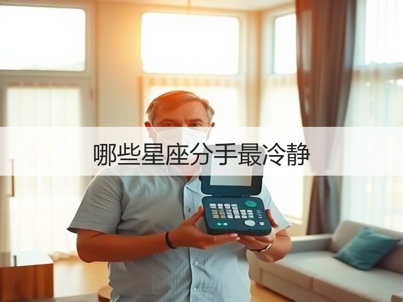 哪些星座分手最冷静