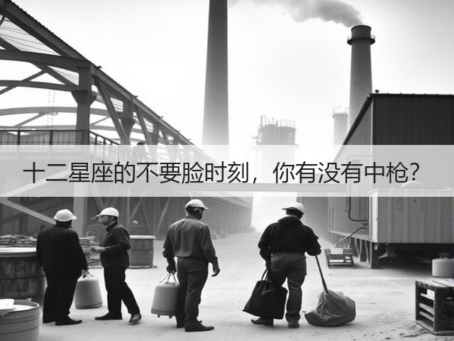 十二星座的不要脸时刻，你有没有中枪？(图2)