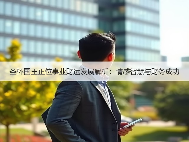 圣杯国王正位事业财运发展解析：情感智慧与财务成功(图1)