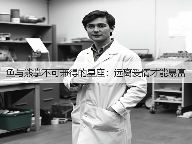 鱼与熊掌不可兼得的星座：远离爱情才能暴富(图3)