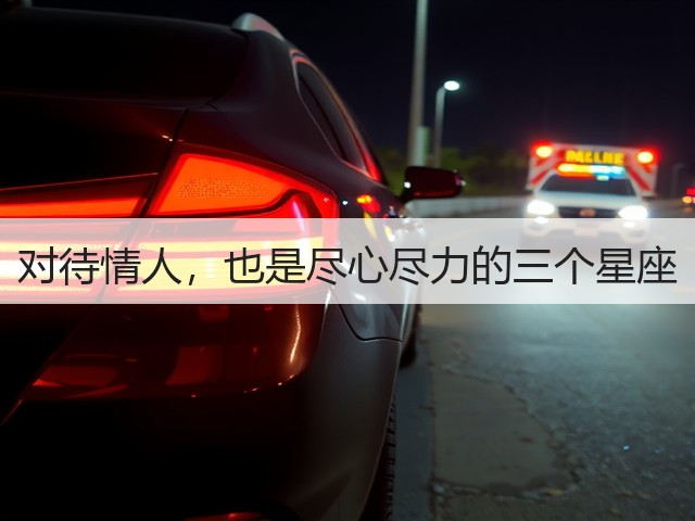 对待情人,也是尽心尽力的三个星座(图1) 对待情人,也是尽心尽力的三个星座(图1)