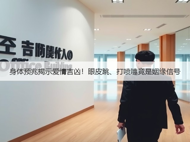 身体预兆揭示爱情吉凶！眼皮跳、打喷嚏竟是姻缘信号(图2)