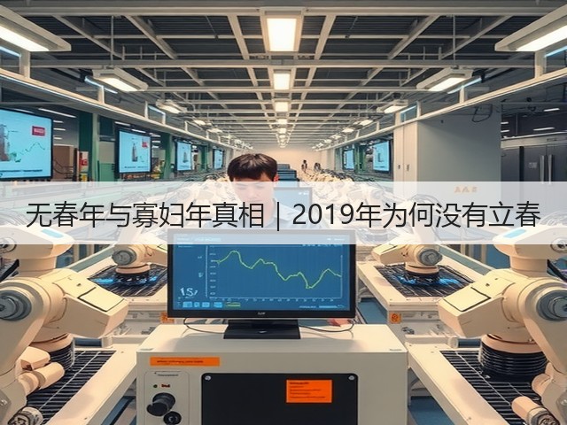 无春年与寡妇年真相｜2019年为何没有立春(图3)